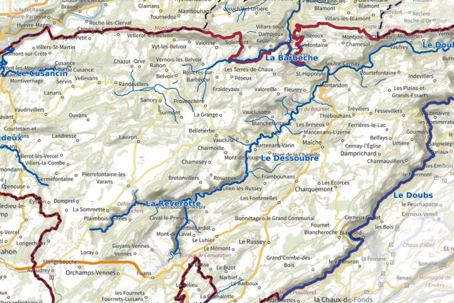 Mise en place d’une cartographie dédiée à l’étude prospective sur le changement climatique