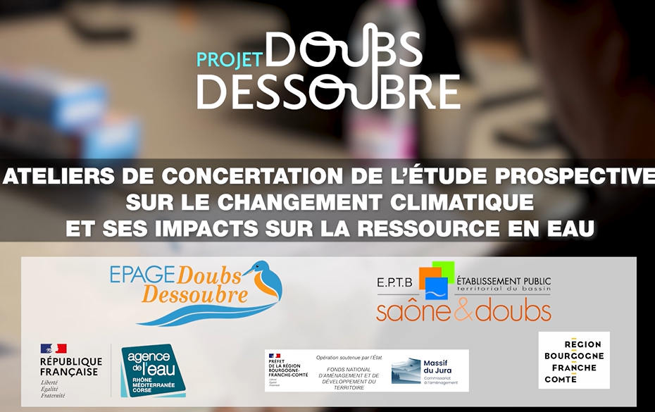 [VIDÉO] Atelier de concertation de l’étude prospective sur le changement climatique Doubs-Dessoubre